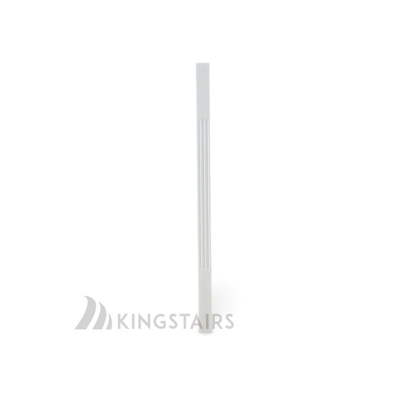 Flute white baluster 1 3/4"