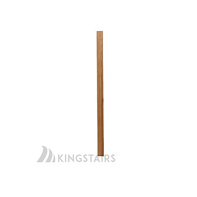 Flute oak baluster 1 3/4"