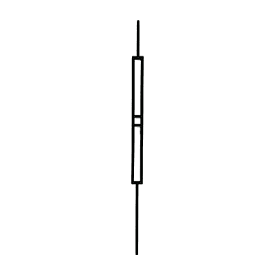 Metal Baluster Modern Small Single Square