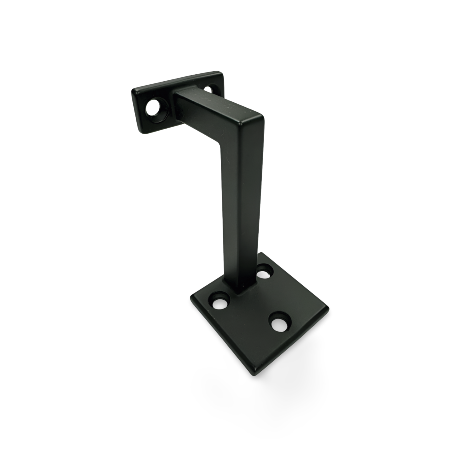 Square Hand Rail Bracket, Black Square Hand Rail Bracket, Black