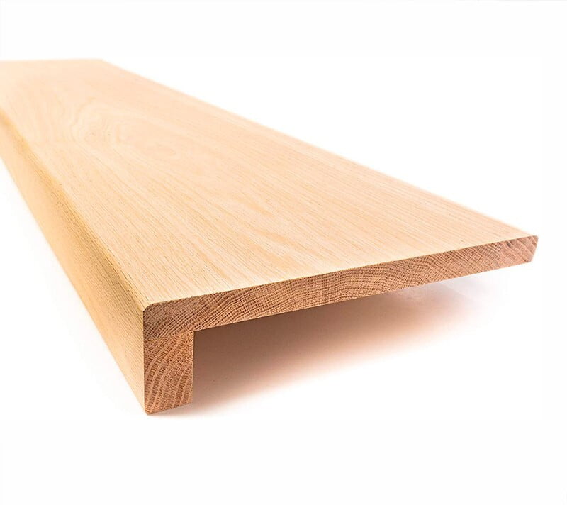 Both side close stair tread- Red oak Both side close stair tread- Red oak